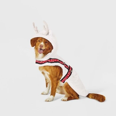 Dog and Cat Hoodie Costume - White Reindeer - Wondershop™ 7 Dog and Cat Hoodie Costume - White Reindeer - Wondershop™ - Image 7