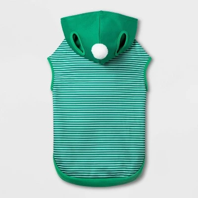 Dog and Cat Hoodie - Green Striped - Wondershop™ 1 Dog and Cat Hoodie - Green Striped - Wondershop™