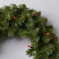 20" Pre-lit Pine Artificial Christmas Wreath Multicolor Lights - Wondershop™ 5 20" Pre-lit Pine Artificial Christmas Wreath Multicolor Lights - Wondershop™ -Wondershop Sales unnamed file 1114