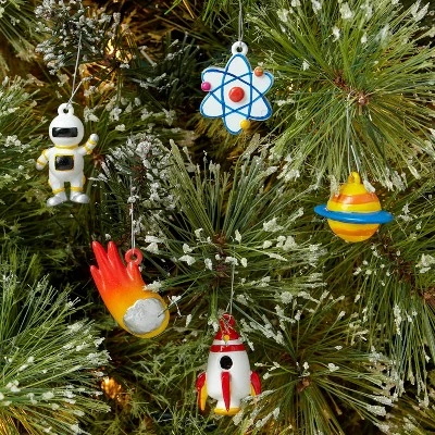 16ct Space Mini Christmas Tree Ornament Set - Wondershop™ 1 16ct Space Mini Christmas Tree Ornament Set - Wondershop™