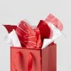 150ct Banded Gift Tissue Paper Candy Cane/White - Wondershop™