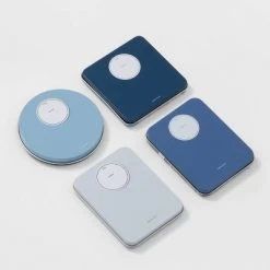 4ct Gift Card Holder Bear/Script Blue - Wondershop™