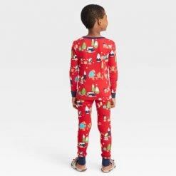 Kids' Holiday Gnomes Print Matching Family Pajama Set - Wondershop™ Red