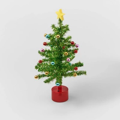 21" Battery Operated Rotating Tinsel Christmas Tree Green - Wondershop™ 6 21" Battery Operated Rotating Tinsel Christmas Tree Green - Wondershop™ -Wondershop Sales unnamed file 1240