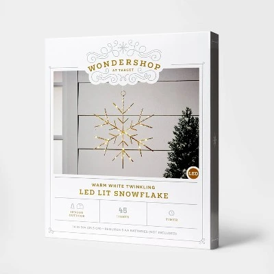 Christmas LED Gold Snowflake Novelty Sculpture with Warm White Twinkle Lights - Wondershop™ 4 Christmas LED Gold Snowflake Novelty Sculpture with Warm White Twinkle Lights - Wondershop™ -Wondershop Sales unnamed file 1246