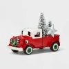 Small Metal Truck Decorative Figurine Red - Wondershop™