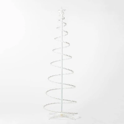 6' Incandescent Spiral Tree Novelty Sculpture Light - Wondershop™ Clear 2 6' Incandescent Spiral Tree Novelty Sculpture Light - Wondershop™ Clear - Image 2