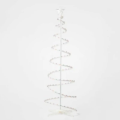 6' Incandescent Spiral Tree Novelty Sculpture Light - Wondershop™ Clear 3 6' Incandescent Spiral Tree Novelty Sculpture Light - Wondershop™ Clear - Image 3