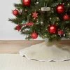 34in Reversible Linen Christmas Tree Skirt - Wondershop™