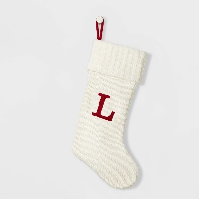 Knit Monogram Christmas Stocking White - Wondershop™ 14 Knit Monogram Christmas Stocking White - Wondershop™ - Image 14