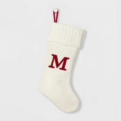 Knit Monogram Christmas Stocking White - Wondershop™ 42 Knit Monogram Christmas Stocking White - Wondershop™ -Wondershop Sales unnamed file 19