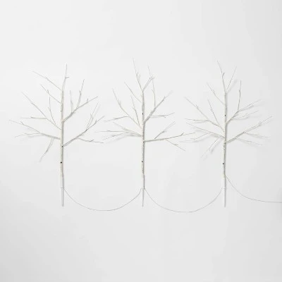 3ct LED Artificial Birch Twig Stake Lights Warm White - Wondershop™ 2 3ct LED Artificial Birch Twig Stake Lights Warm White - Wondershop™ - Image 2
