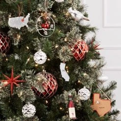 3ct Large Christmas Tree Ornament Set - Wondershop⢠Red