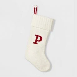 Knit Monogram Christmas Stocking White - Wondershop™ 45 Knit Monogram Christmas Stocking White - Wondershop™ -Wondershop Sales unnamed file 22