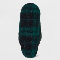 Adult Plaid Faux Shearling Lined Pull-On Slipper Socks with Huggable Heel & Grippers - Wondershop™ Green/Black 9 Adult Plaid Faux Shearling Lined Pull-On Slipper Socks with Huggable Heel & Grippers - Wondershop™ Green/Black -Wondershop Sales unnamed file 232