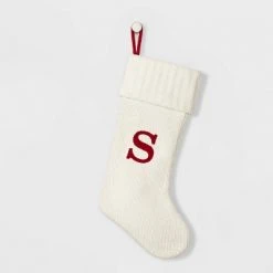 Knit Monogram Christmas Stocking White - Wondershop™ 48 Knit Monogram Christmas Stocking White - Wondershop™ -Wondershop Sales unnamed file 25