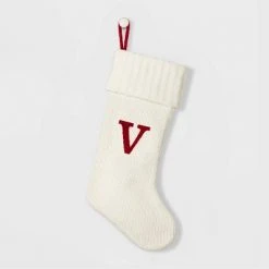 Knit Monogram Christmas Stocking White - Wondershop™ 51 Knit Monogram Christmas Stocking White - Wondershop™ -Wondershop Sales unnamed file 28