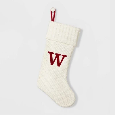Knit Monogram Christmas Stocking White - Wondershop™ 25 Knit Monogram Christmas Stocking White - Wondershop™ - Image 25