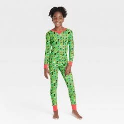 Kids' Multi Santa Print Matching Family Pajama Set - Wondershop™ Green 11 Kids' Multi Santa Print Matching Family Pajama Set - Wondershop™ Green -Wondershop Sales unnamed file 325