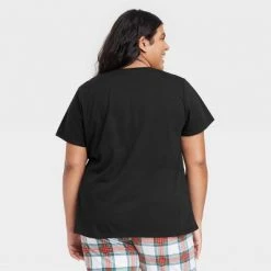 Women's Holiday Gnomes Matching Family Pajama T-Shirt - Wondershop⢠Black