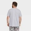 Men's Holiday Joyful Matching Family Pajama T-Shirt - Wondershop™ Gray