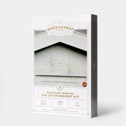 Wondershop Sales 52 2pk Christmas LED Starburst Novelty 140 Lights Multicolor - Wondershop™