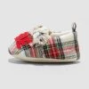 Toddler Bebe Oso Plaid Bootie Holiday Slippers - Wondershop™ Multicolor