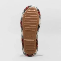 Women's Mama Elf Plaid Slide Slippers - Wondershop™ Multicolor -Wondershop Sales unnamed file 493