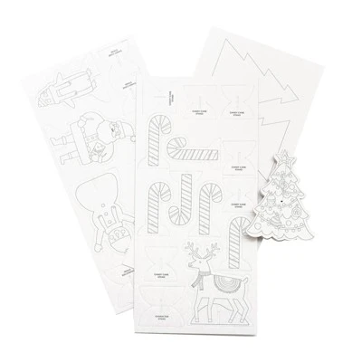 Color-Your-Own Corrugate Holiday Characters Kit - Wondershop™ 1 Color-Your-Own Corrugate Holiday Characters Kit - Wondershop™