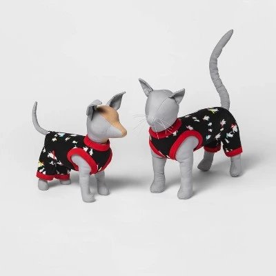 Dog and Cat Holiday Penguins Print Matching Family Pajama Set - Wondershop™ Black 3 Dog and Cat Holiday Penguins Print Matching Family Pajama Set - Wondershop™ Black - Image 3