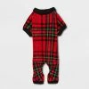 Dog and Cat Holiday Tartan Print Matching Family Pajama Set - Wondershop™ Red