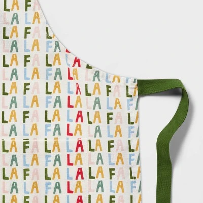 Cotton Fa La La Apron - Wondershop™ 1 Cotton Fa La La Apron - Wondershop™
