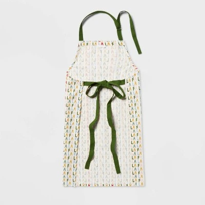 Cotton Fa La La Apron - Wondershop™ 2 Cotton Fa La La Apron - Wondershop™ - Image 2
