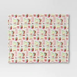Joyful Printed Plush Throw Blanket - Wondershop™