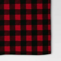 Buffalo Check Printed Plush Throw Blanket Red/Black - Wondershop™ 6 Buffalo Check Printed Plush Throw Blanket Red/Black - Wondershop™ -Wondershop Sales unnamed file 618