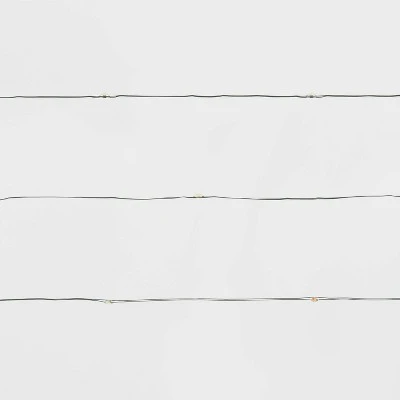 30ct Battery Operated LED Dewdrop Fairy String Lights Multicolor & Warm White with Green Wire - Wondershop™ 2 30ct Battery Operated LED Dewdrop Fairy String Lights Multicolor & Warm White with Green Wire - Wondershop™ - Image 2