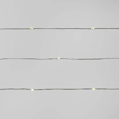 30ct Battery Operated LED Dewdrop Fairy String Lights Multicolor & Warm White with Green Wire - Wondershop™ 3 30ct Battery Operated LED Dewdrop Fairy String Lights Multicolor & Warm White with Green Wire - Wondershop™ - Image 3