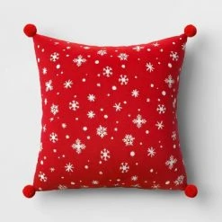 'Merry Christmas' Print Square Throw Pillow Ivory/Red - Wondershop™ 7 'Merry Christmas' Print Square Throw Pillow Ivory/Red - Wondershop™ -Wondershop Sales unnamed file 643
