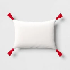 Christmas Tree Print Lumbar Throw Pillow with Tassels Ivory - Wondershop™ 7 Christmas Tree Print Lumbar Throw Pillow with Tassels Ivory - Wondershop™ -Wondershop Sales unnamed file 647