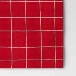Grid Printed Plush Christmas Throw Blanket Red/Ivory - Wondershop™ 6 Grid Printed Plush Christmas Throw Blanket Red/Ivory - Wondershop™ -Wondershop Sales unnamed file 673