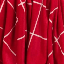 Grid Printed Plush Christmas Throw Blanket Red/Ivory - Wondershop™ 7 Grid Printed Plush Christmas Throw Blanket Red/Ivory - Wondershop™ -Wondershop Sales unnamed file 674