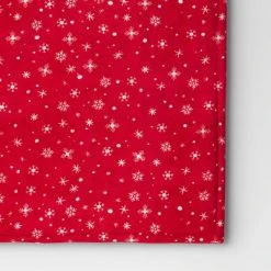 Snowflake Printed Plush Throw Blanket Christmas Red/Ivory - Wondershop™ 6 Snowflake Printed Plush Throw Blanket Christmas Red/Ivory - Wondershop™ -Wondershop Sales unnamed file 681