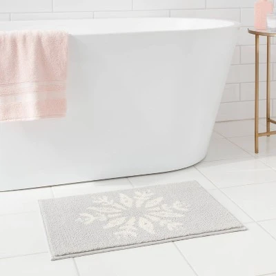 17"x24" Christmas Bath Rug - Wondershop™ Dark Green 1 17"x24" Christmas Bath Rug - Wondershop™ Dark Green