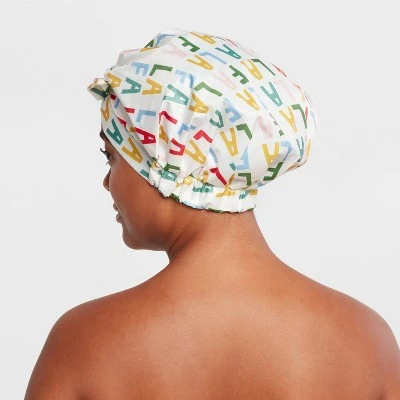 Fa La La Christmas Shower Cap - Wondershop™ 1 Fa La La Christmas Shower Cap - Wondershop™