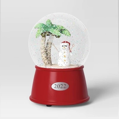 Beach Snowman Snow Globe - Wondershop™ 2 Beach Snowman Snow Globe - Wondershop™ - Image 2