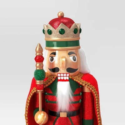 Glitter Cape Nutcracker Gold - Wondershop™ 2 Glitter Cape Nutcracker Gold - Wondershop™ - Image 2