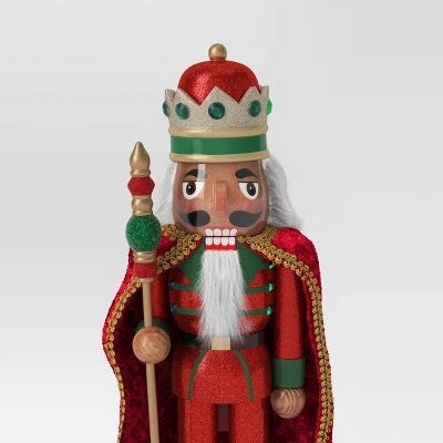 Glitter Cape Nutcracker Gold - Wondershop™ 2 Glitter Cape Nutcracker Gold - Wondershop™ - Image 2