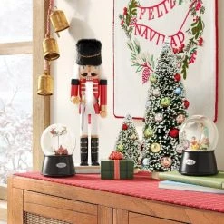 Flying Santa Snow Globe - Wondershop™