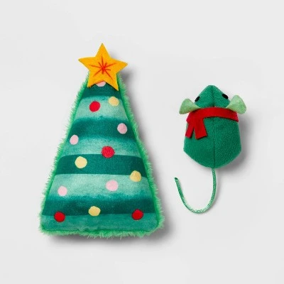 Gift Box Cat Toy Set - 10pk - Wondershop™ 2 Gift Box Cat Toy Set - 10pk - Wondershop™ - Image 2