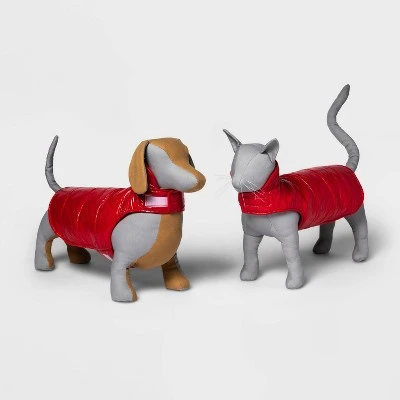 Dog and Cat Puffer - Red - Wondershop™ 4 Dog and Cat Puffer - Red - Wondershop™ - Image 4